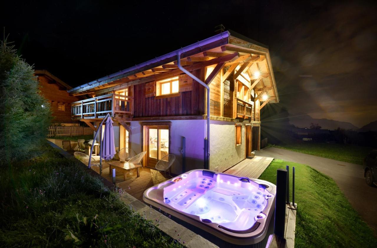 Vielyterra - Chalet Haut De Gamme - Domaine Du Mont Blanc Saint-Gervais-les-Bains Exterior foto